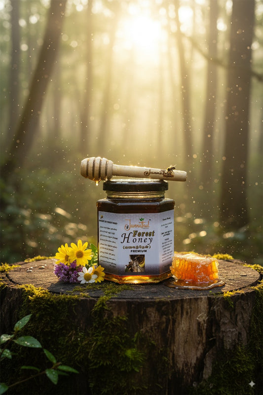 Natural Forest Honey 350g | Pure, Chemical-Free , Authentic Raw Honey from Deep Forests